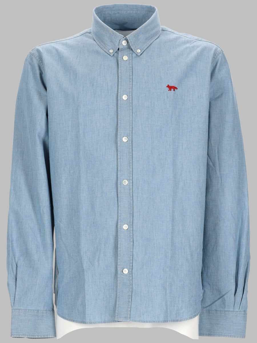 Maison KitsunÉ Camicie - Azure | dc7751429ce60eae2c17f38d99a3665c400597a3