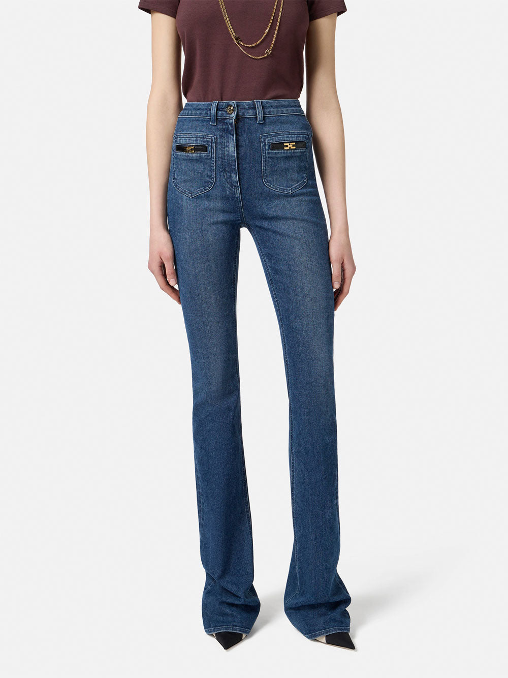 Elisabetta Franchi Jeans - Blu | 64db6fc9c0edf05080275fa37f845be99582182b