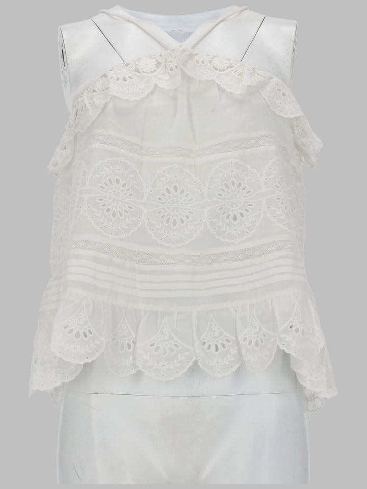 Isabel Marant Etoile Top - White | 733e7391f09f5c409ea170d951e7f437e32f929f