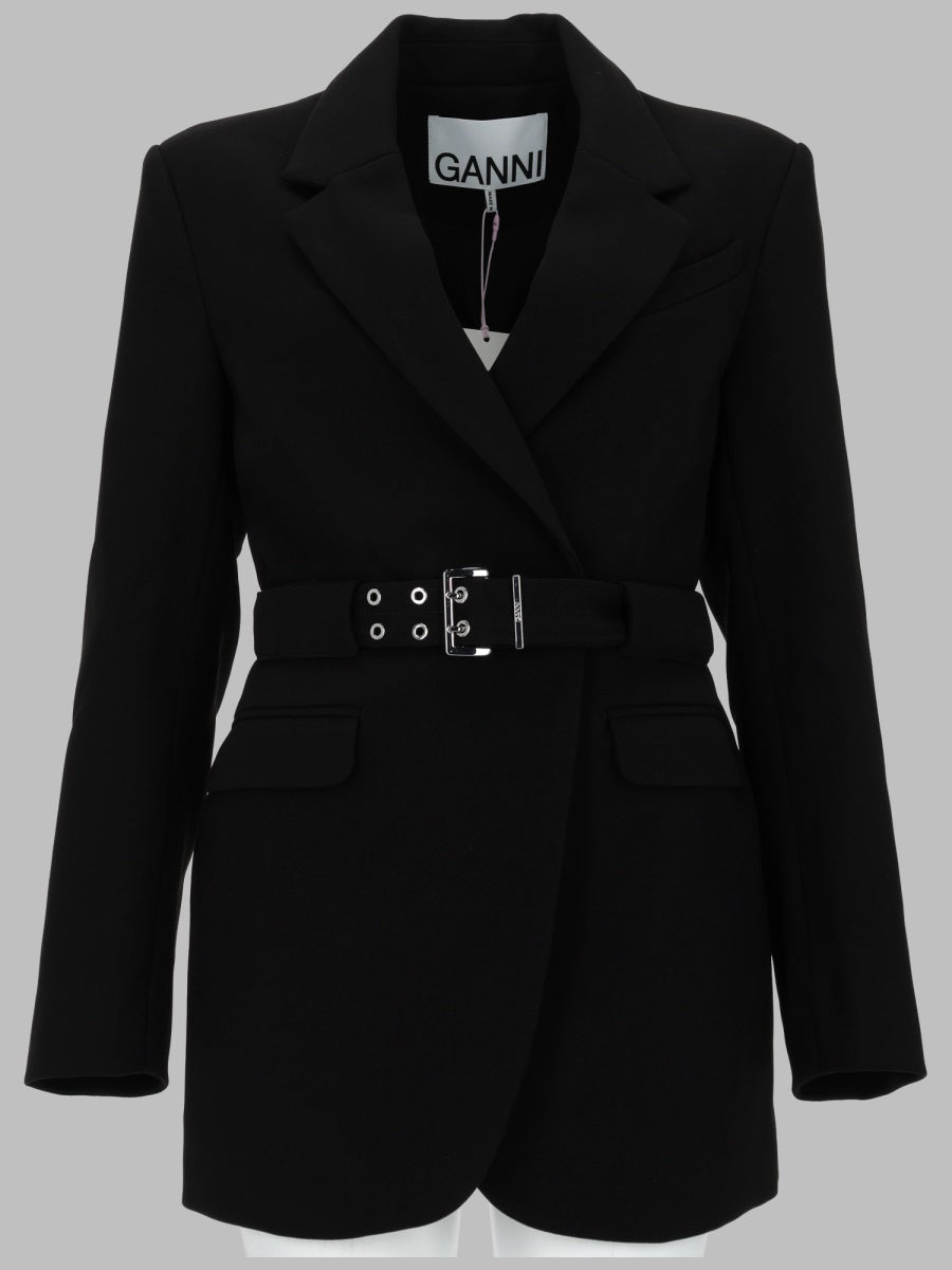 Ganni Giacche - Black | ed75c860bd651bea83f6dee541864c8e08720d2b
