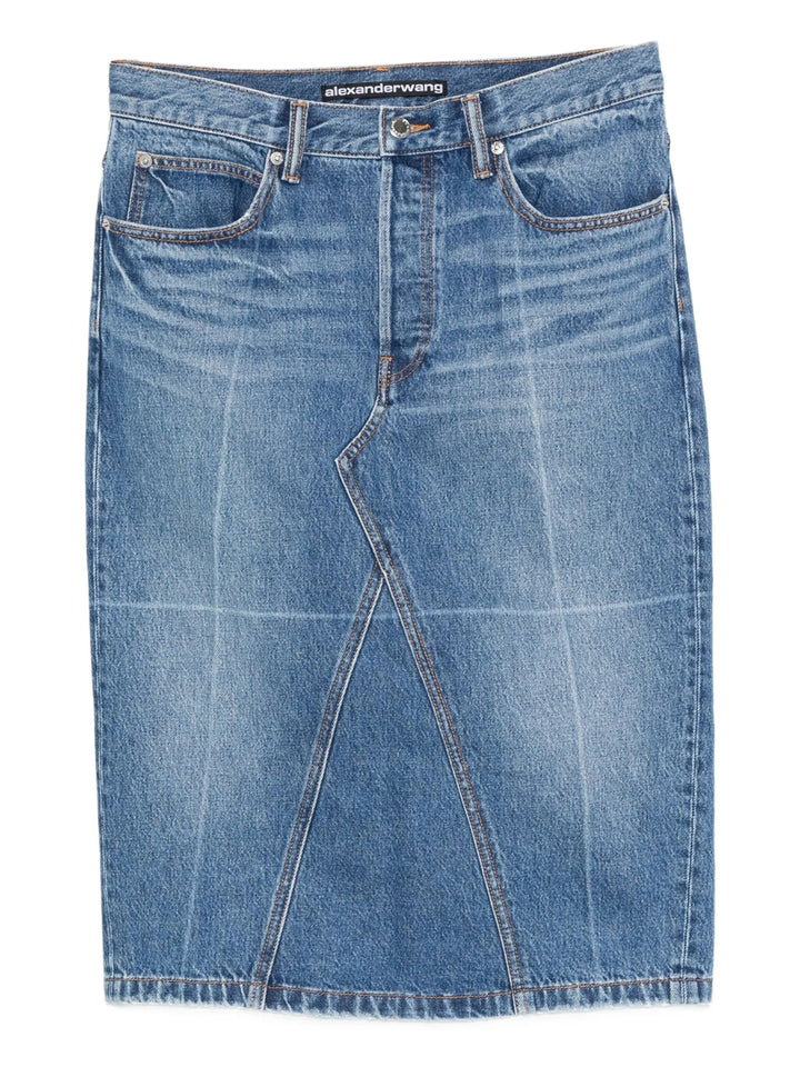 Alexander Wang Midi skirts - Blu | 4c7bc93bcfbc2a1cff11a983eb6179209ba085d7