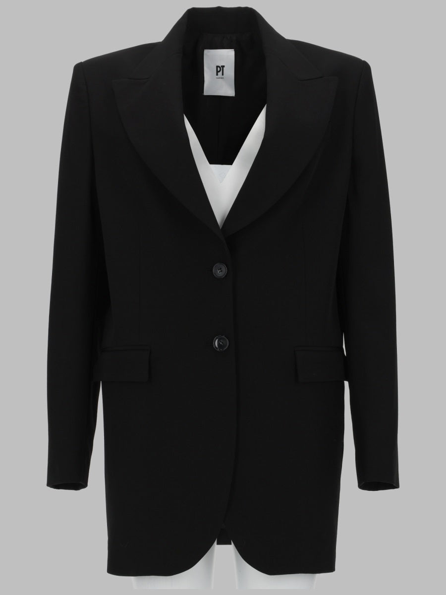 Pt Torino Giacche - Black | e4424cf447df0842a9ebb6622bbe4a31943b5a41