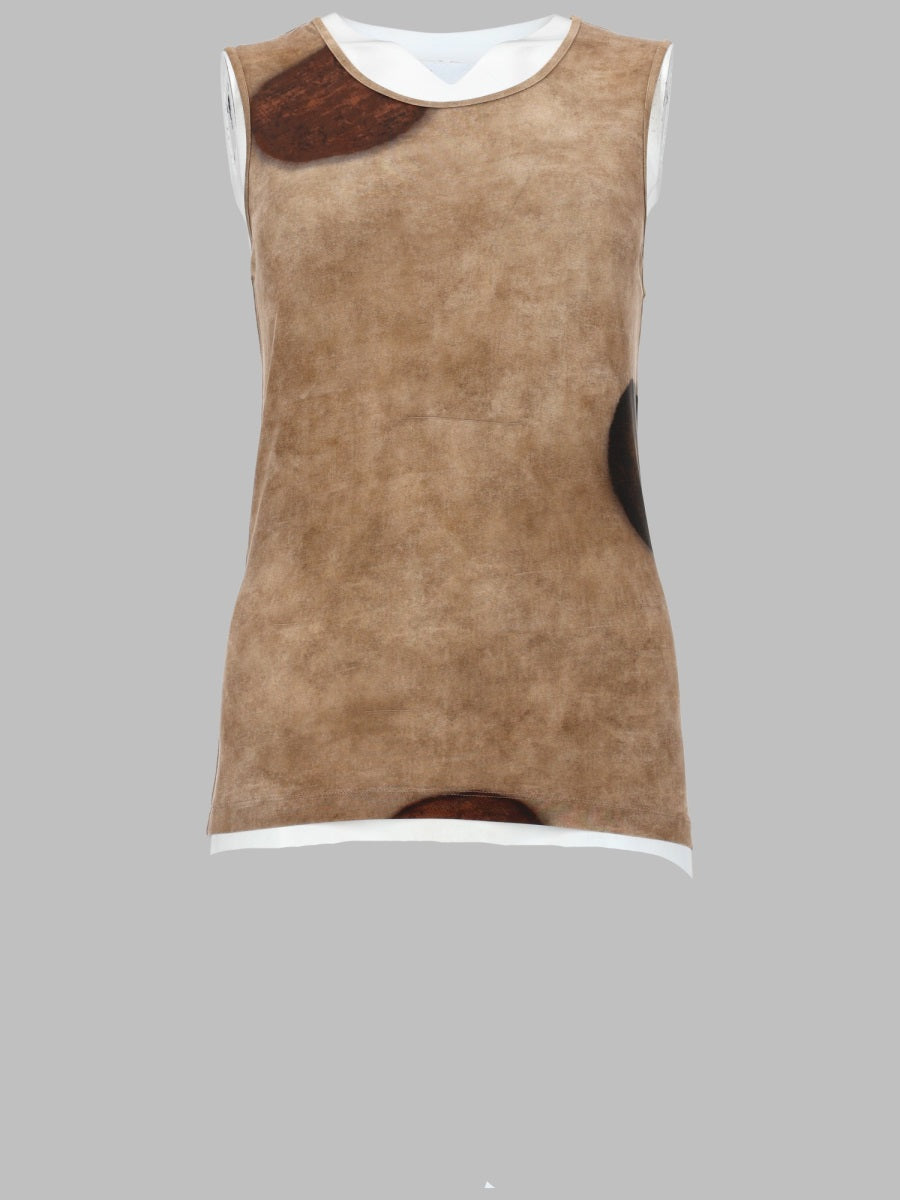 Uma Wang Top - Beige | 44f5495d306fbbd9efee9b3f73ea9dd4a7e66536