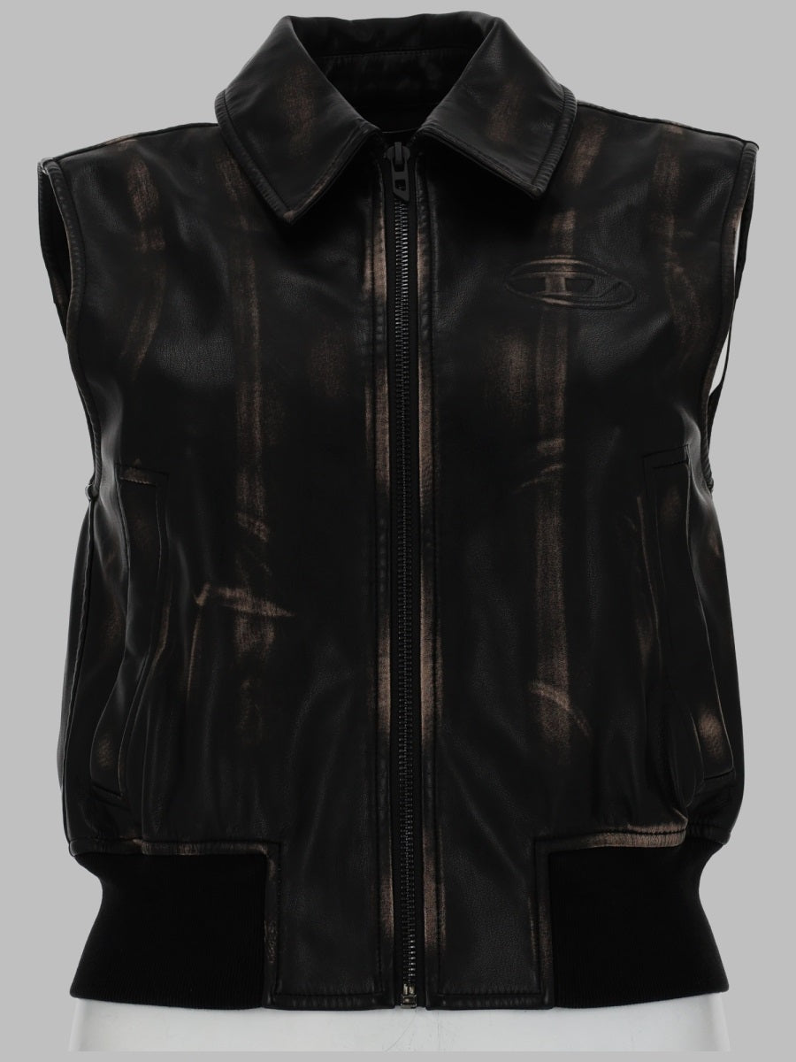 Diesel GILET - Brown | 11244c0dd2e5d1328ec3bdecd697a8ee07030a7d