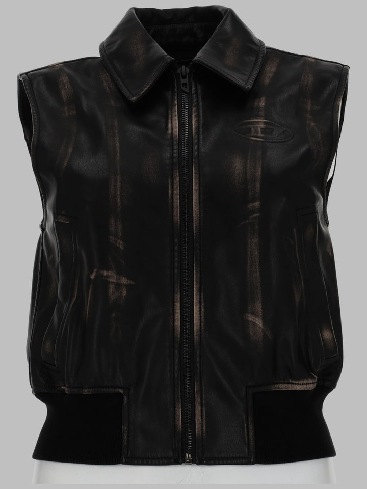 Diesel GILET - Brown | 11244c0dd2e5d1328ec3bdecd697a8ee07030a7d