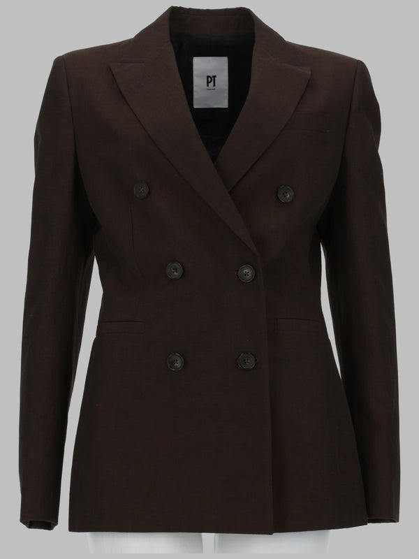 Giacca "Romy" In Lino E Cotone