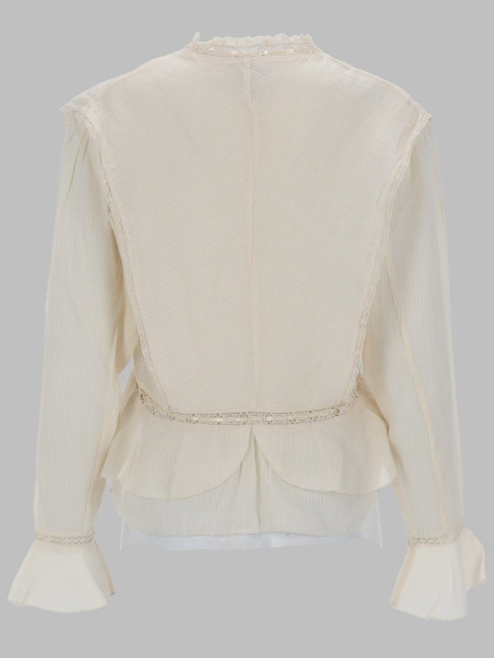Isabel Marant Etoile Top - Ivory | 8c3086d596ea07a75f3442e095cc0bdfd207d7c4