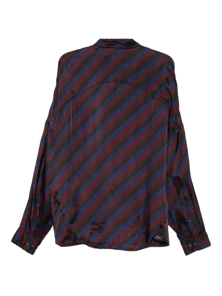 Dries Van Noten Striped - Blu | 5e236623ce543930f46d5be9342e1e4f63e1a49e
