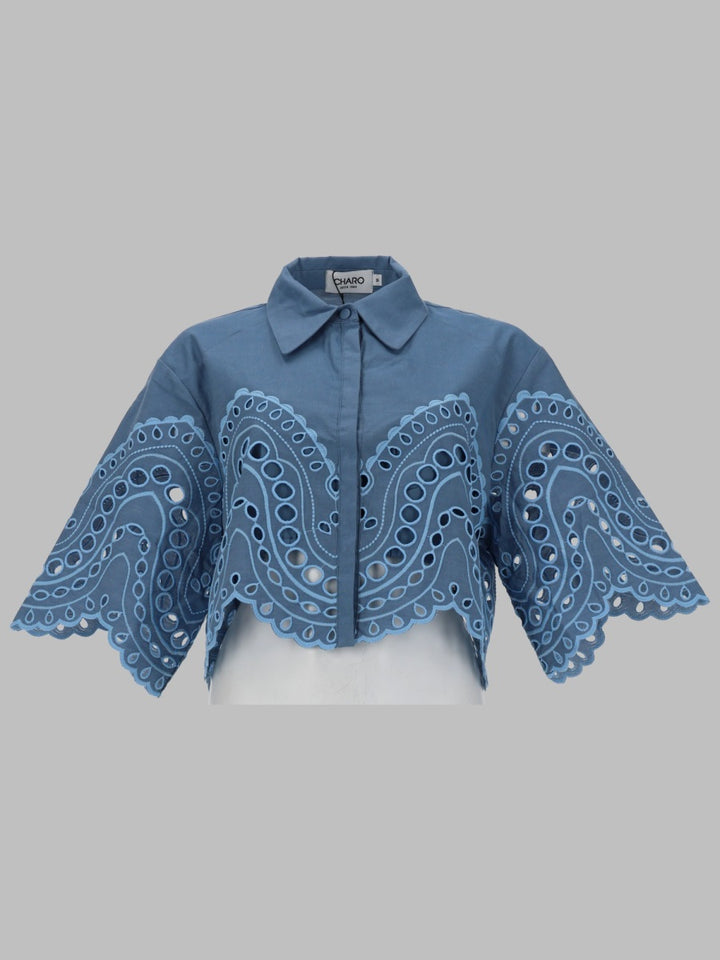 Charo Ruiz Camicie - Baby Blue | f184b68d9e8aa3a68db905e13f29e4c72660e55e