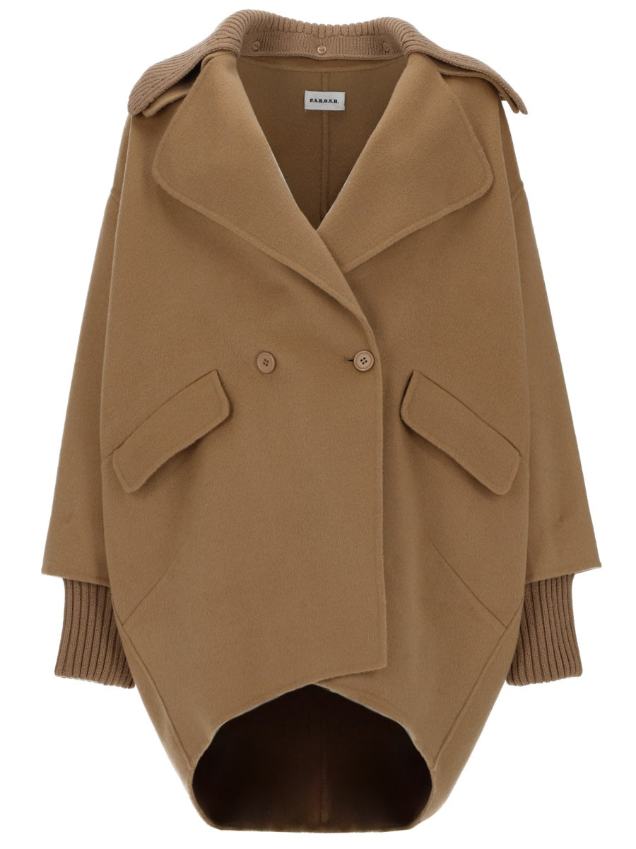 P.A.R.O.S.H. Trench e Impermeabili - Beige | 9ec94baa893d7505f7900efe2656db36e03083e3