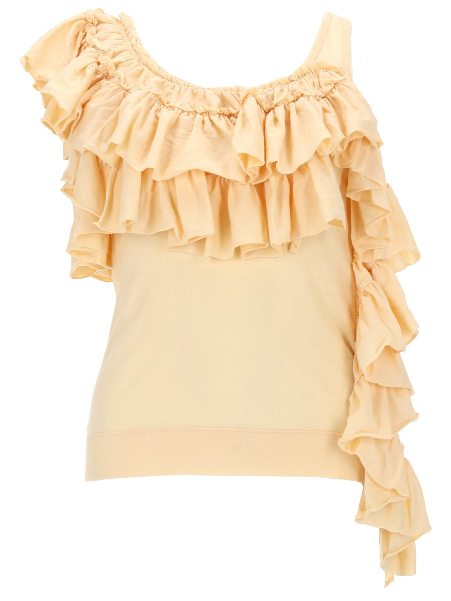 Dries Van Noten Top - Yellow | 3aa5fd4799f50002d1865e7dbd224bfa67d05a34