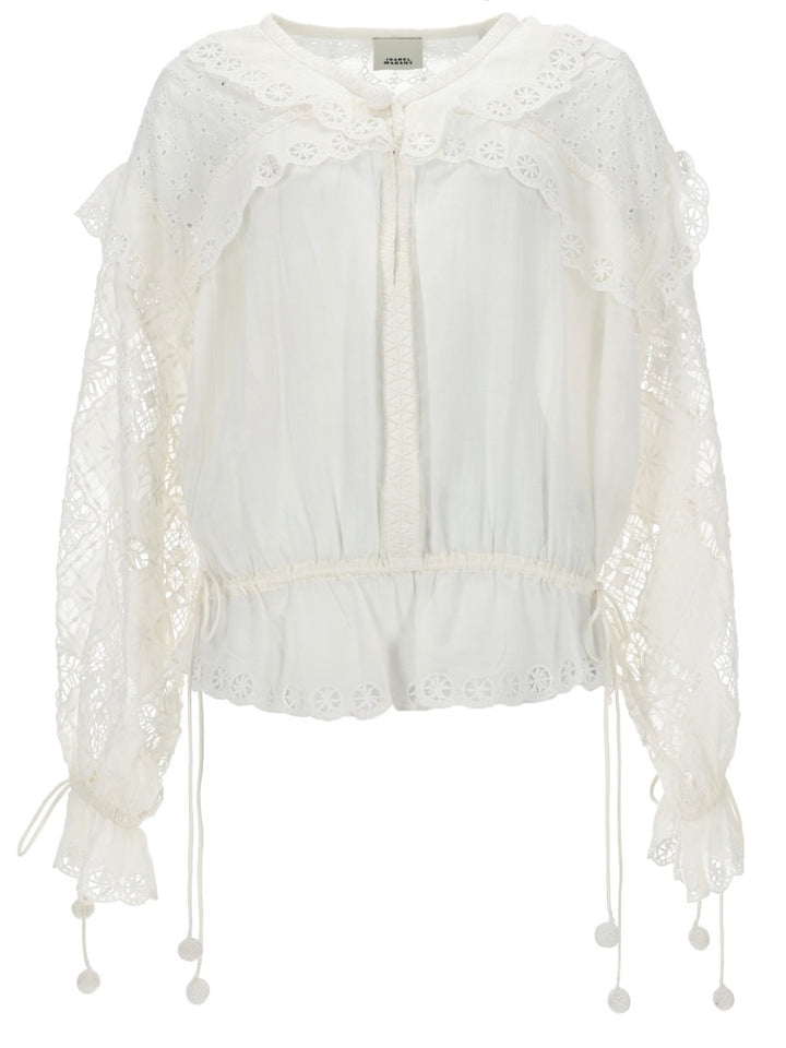 Isabel Marant Top - White | e0c7ac73492dfd9f979d87e3f723cd0b1895c0a3