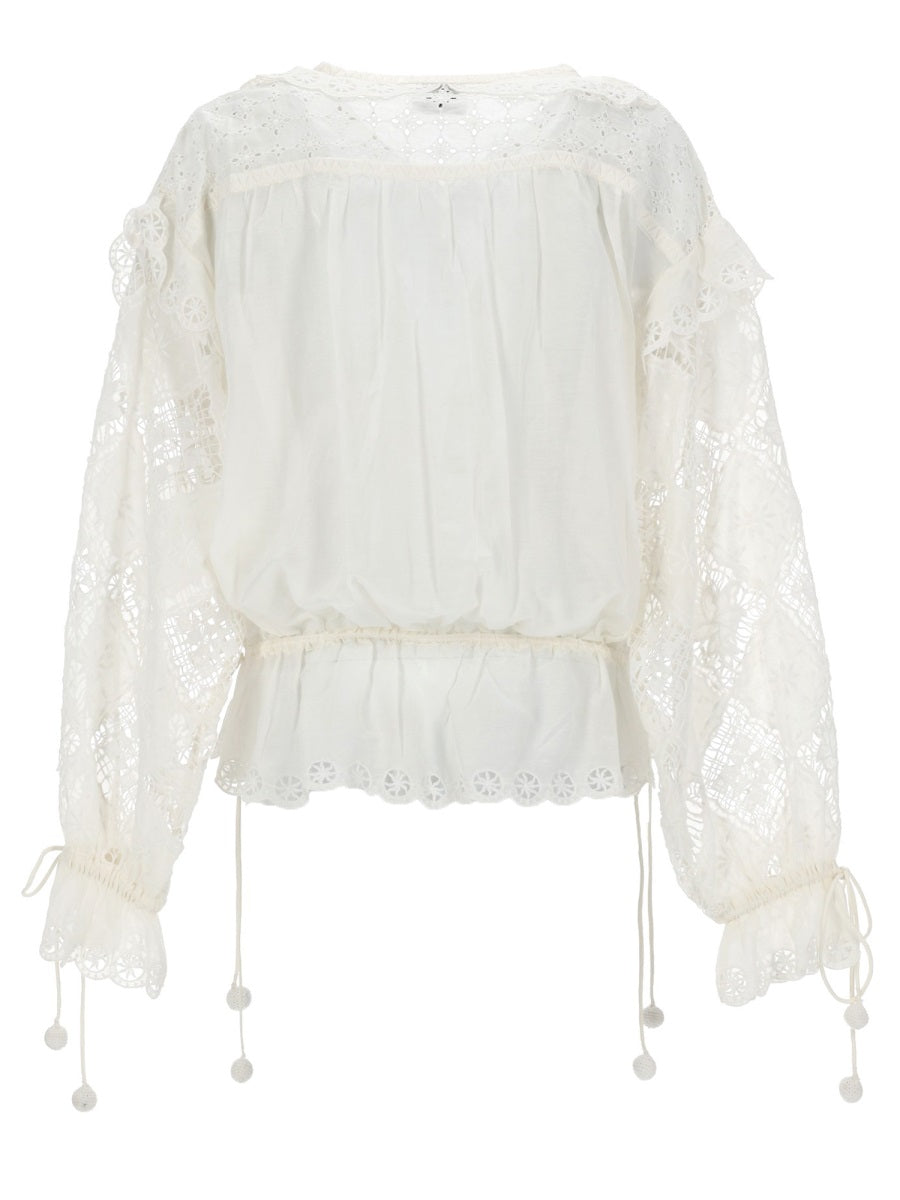 Isabel Marant Top - White | a5955397f571e2feed9a019c872ad09d157b8174