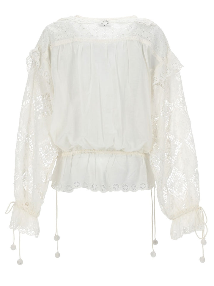 Isabel Marant Top - White | a5955397f571e2feed9a019c872ad09d157b8174