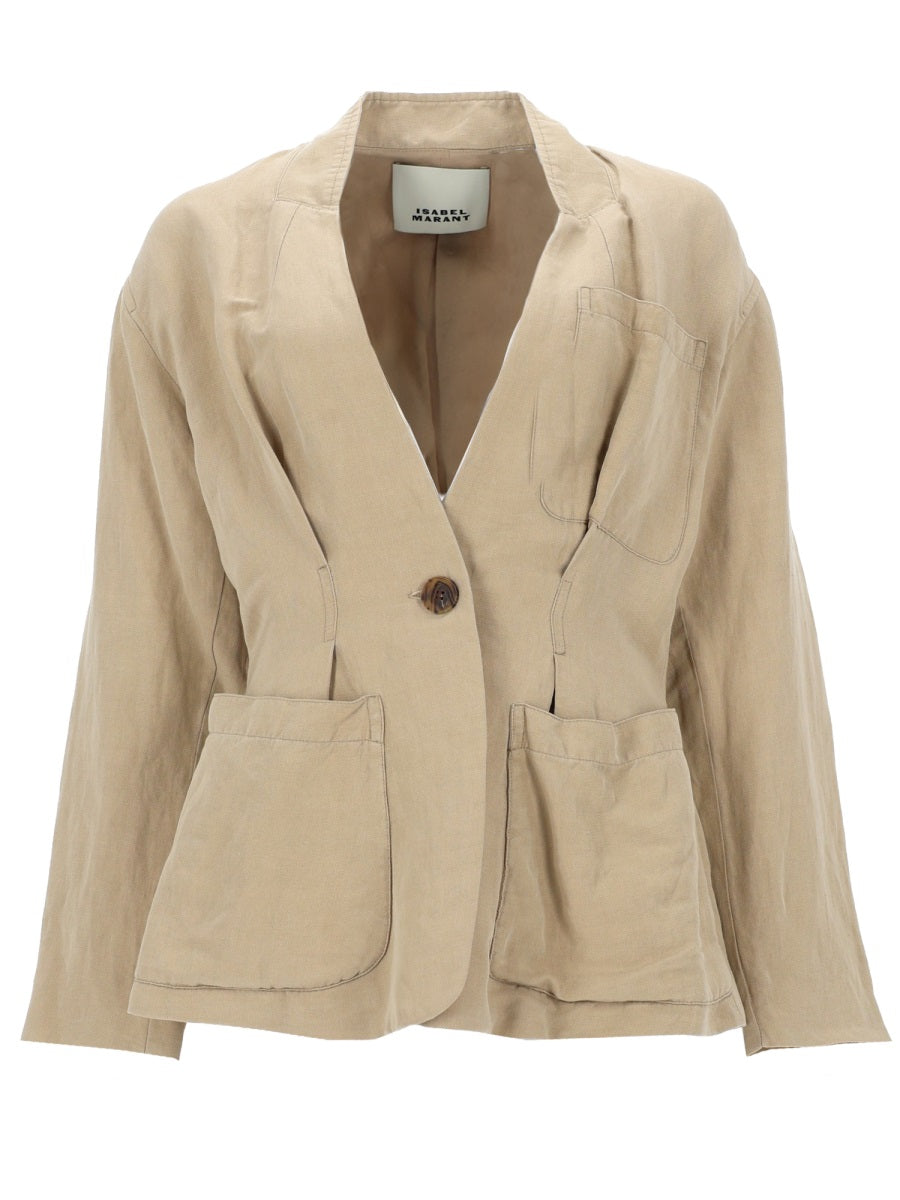 Isabel Marant Giacche - Beige | e30908db71ccd714070f5bebd8b1650553c33f55