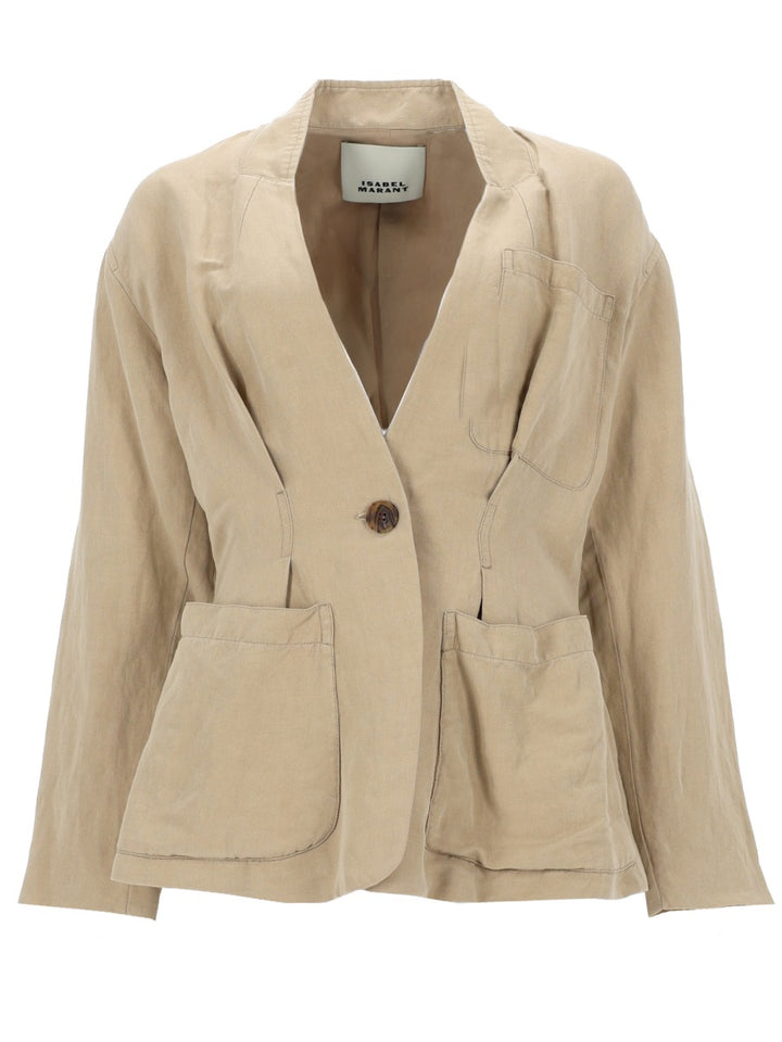 Isabel Marant Giacche - Beige | e30908db71ccd714070f5bebd8b1650553c33f55