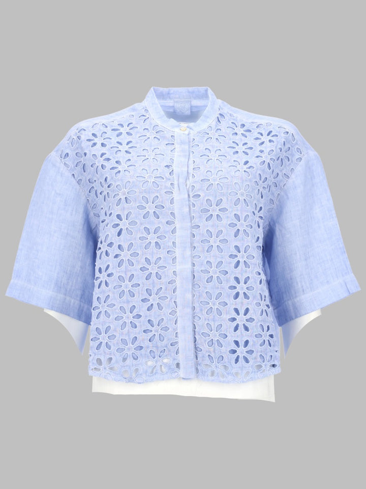 120% Lino Camicie - Baby Blue | 7d7e67cfab6bbacb01798981e9ef88dde1a30ff9