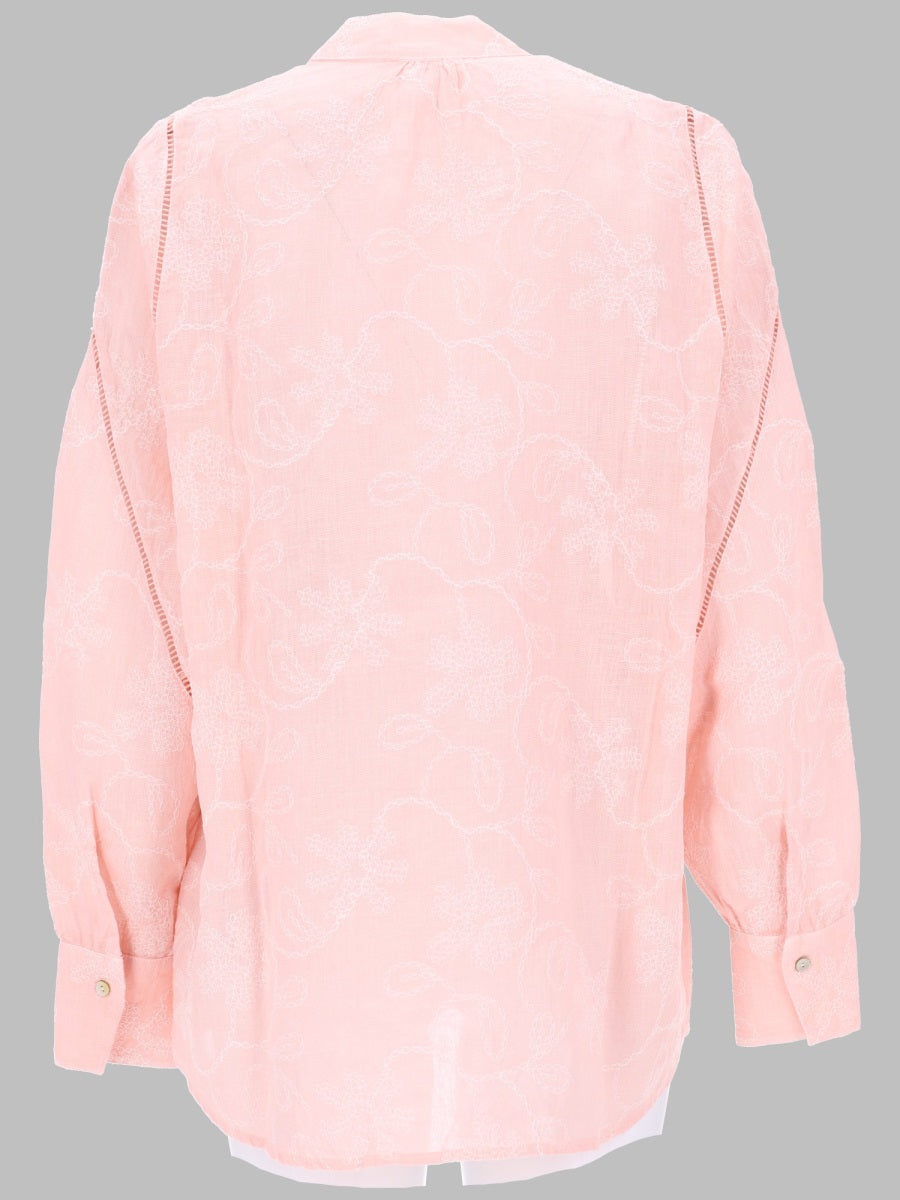 120% Lino Camicie - Pink | ade57951417dbab2874581828da9b5389b48ced4