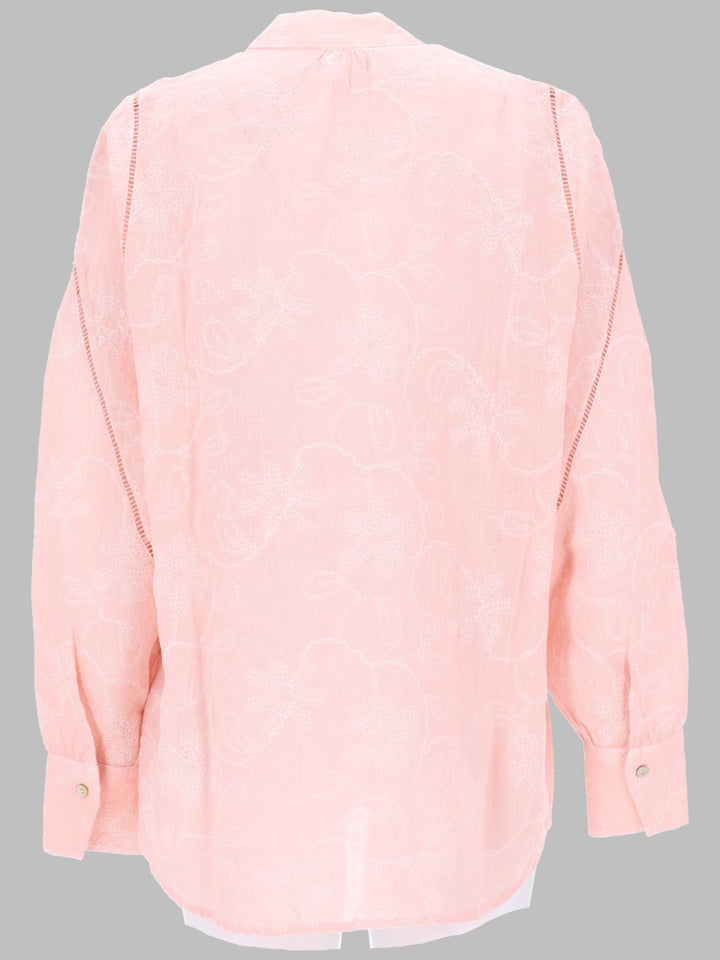 120% Lino Camicie - Pink | ade57951417dbab2874581828da9b5389b48ced4
