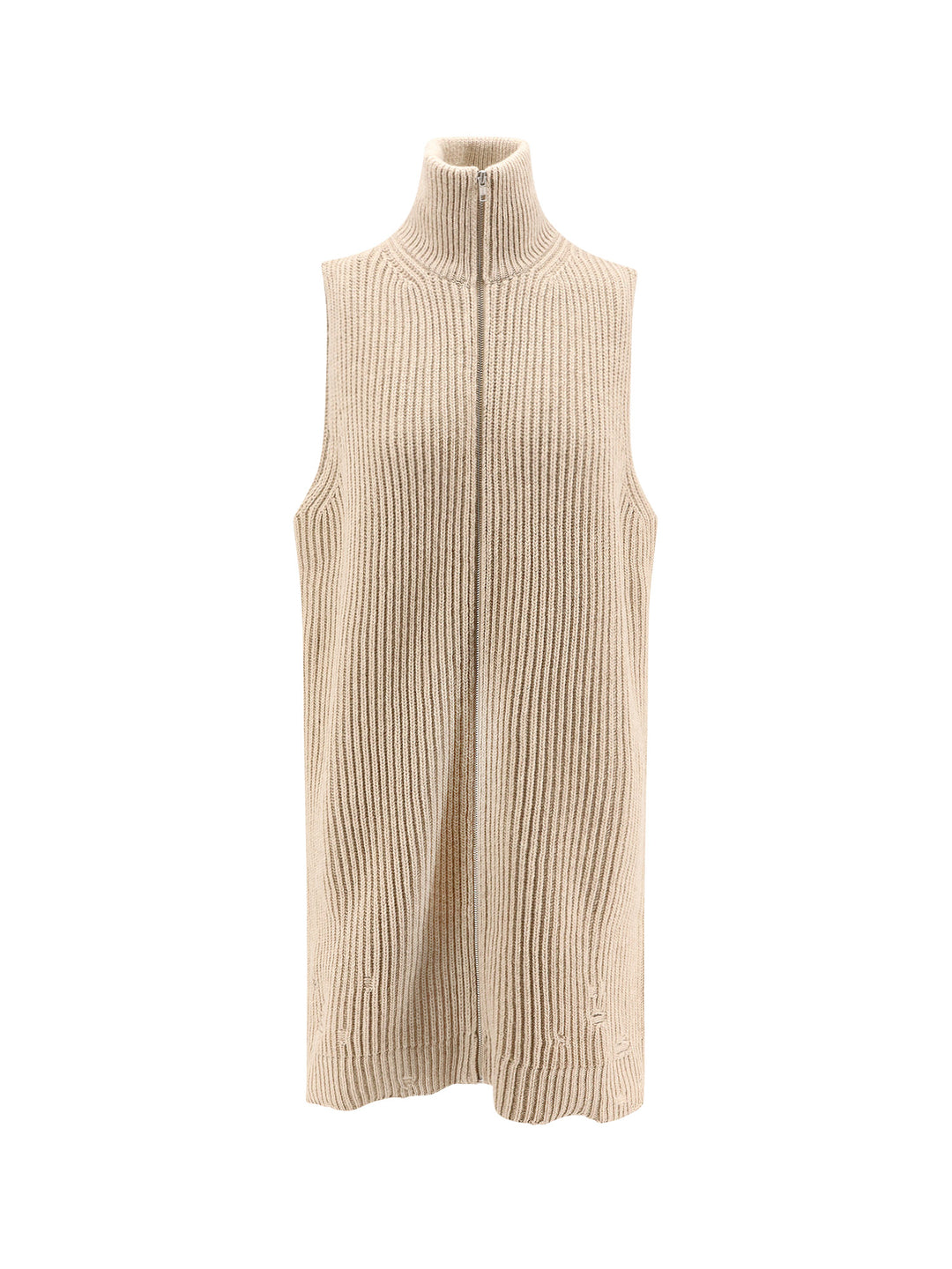 Mm6 Maison Margiela Sweaters - Beige melange | 408cee5f241a749ef6e9902cfb6563546abb3149