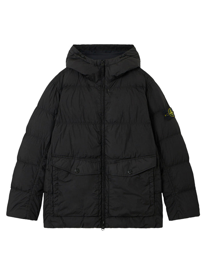Stone Island Down jackets - Nero | 2d703cae48c80097a95521ee19191571ed219771