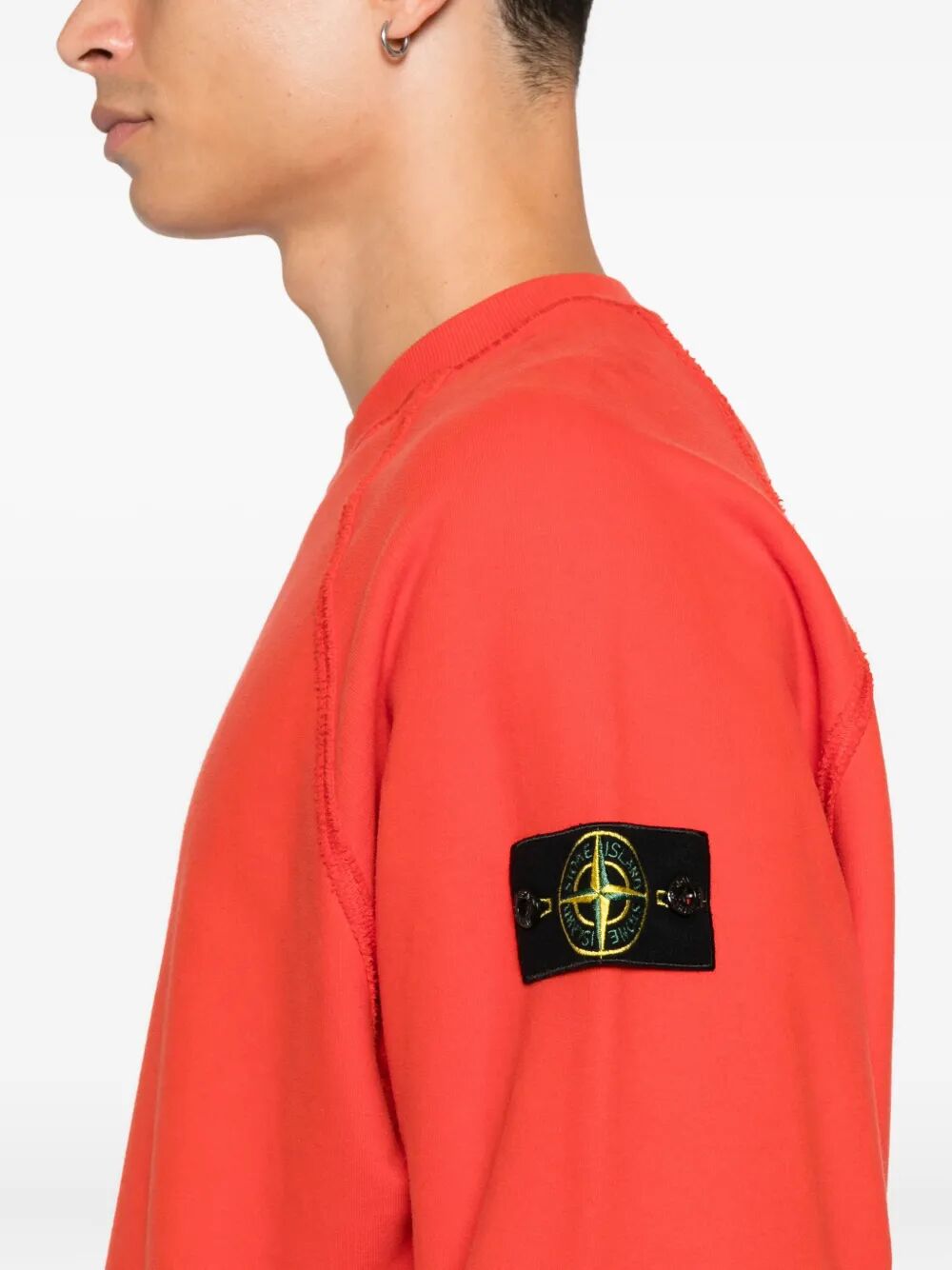 Stone Island Round neck - Rosso | 252e2accc5c75ce6d199540e4861972eb6bdf9f0