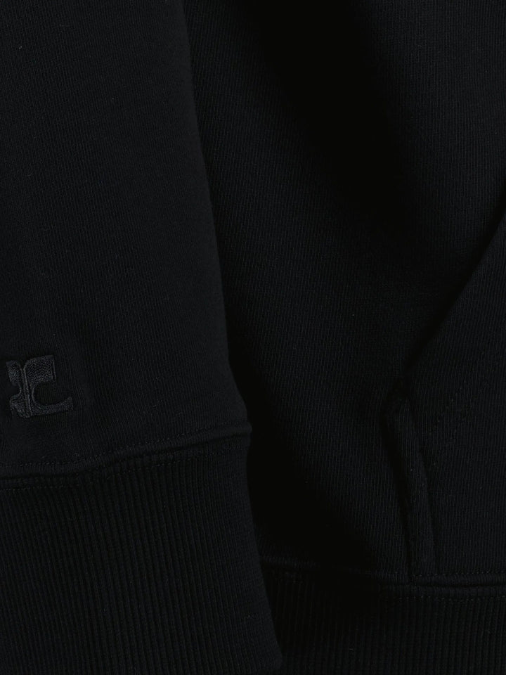 Courreges Hoodies - Nero | f12552037343217a2cb7593703b8b25f0980bd8d