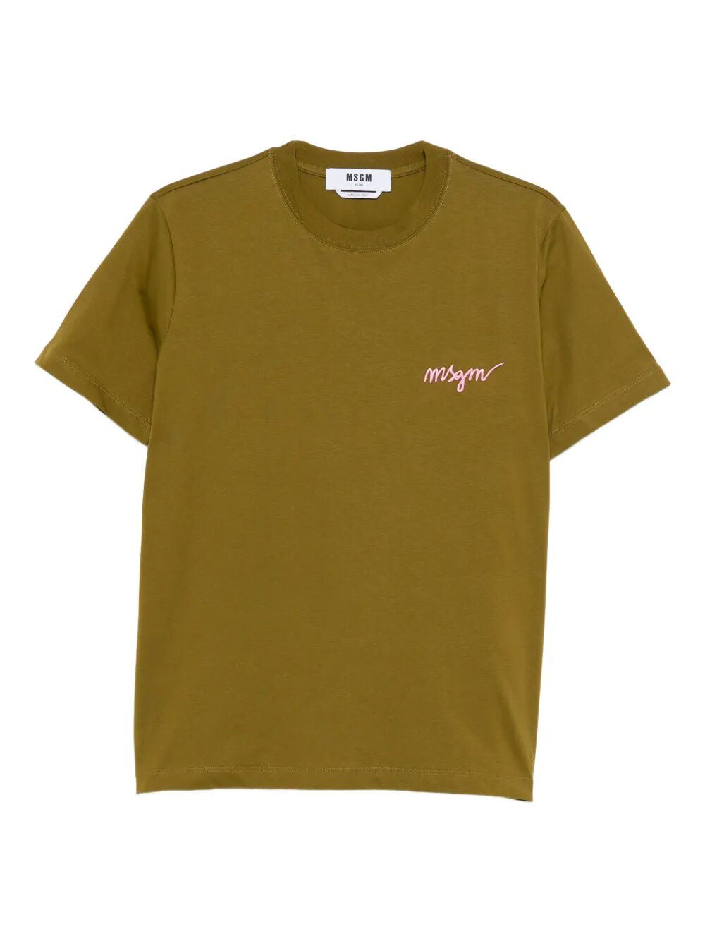 Msgm T-shirts - Verde | 637ceedfe1e267dc0fdc907cbb4e713e2b3b73d8
