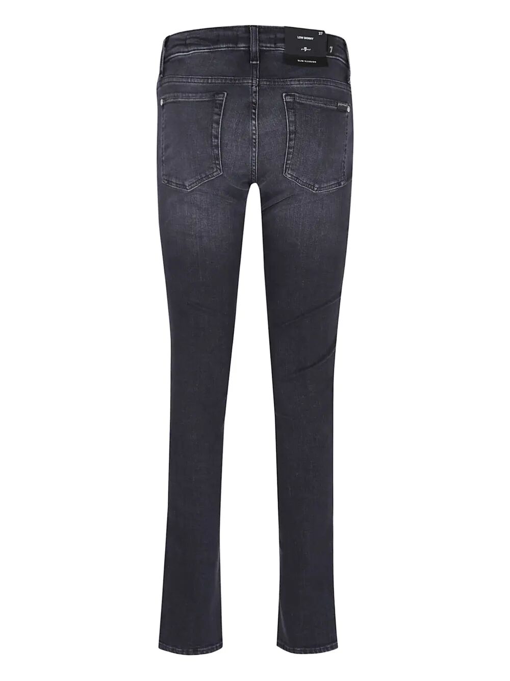 7 For All Mankind Skinny - Nero | 7d78328303551a697772acea82fcb3d49eb1a651