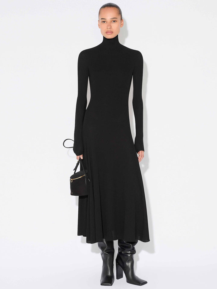 AlaÏA Long dresses - Nero | 06f3fccf921d8016886af16677bb73bcfa5ce777