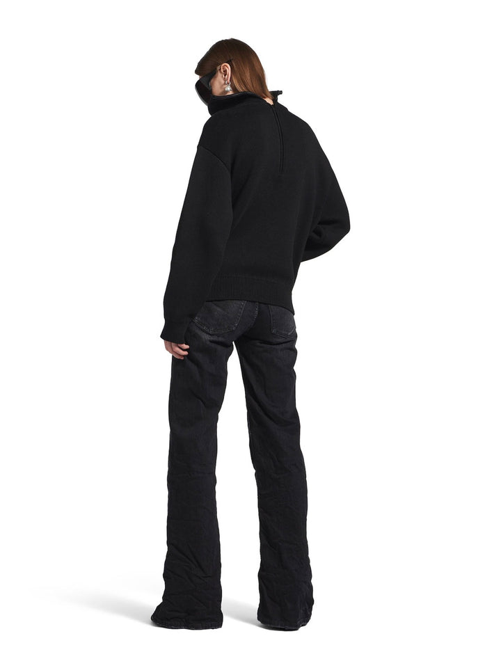 Balenciaga Wide leg - Nero | 783793674148ffe7627013d337770dc606b00551