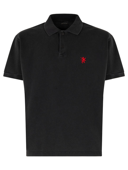 Polo In Cotone Con Logo