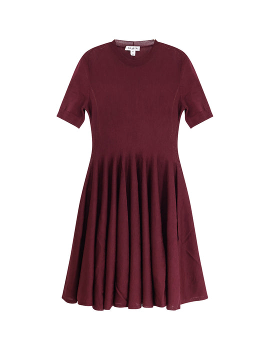 Skater Virgin Wool Dress