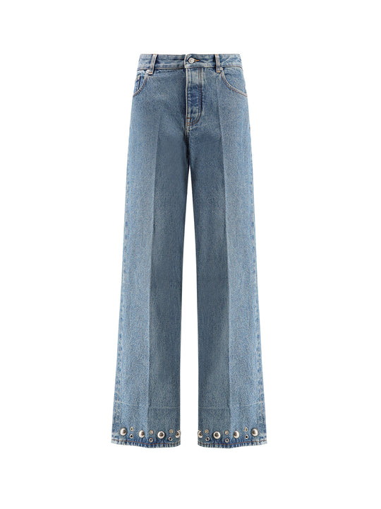 Jeans With Metal Details