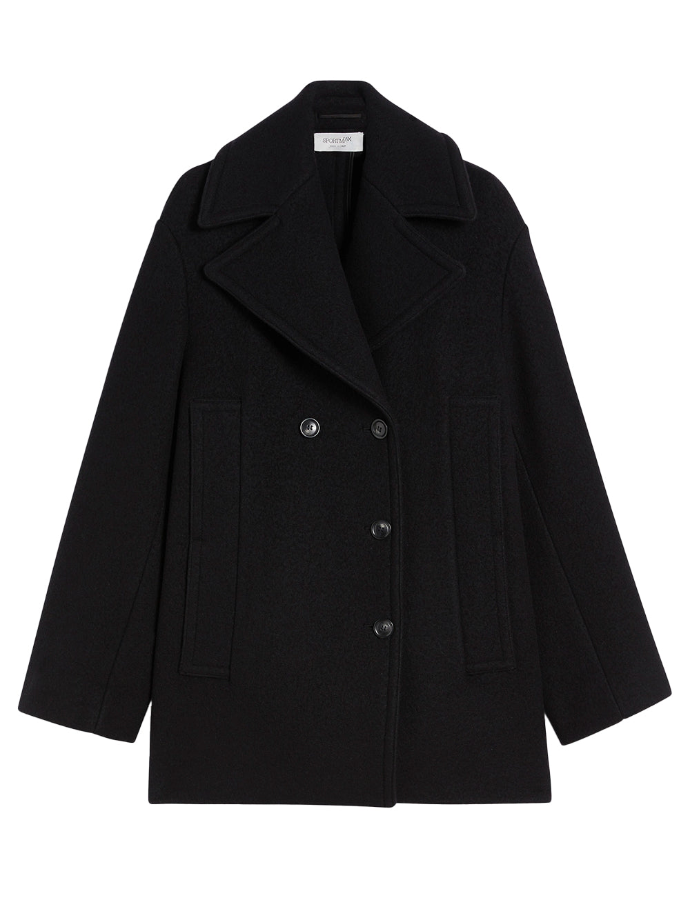 Sportmax Double breasted & peacoat - Nero | 6ab703a86a69dcf72e8360b19bd67392eacc2dde