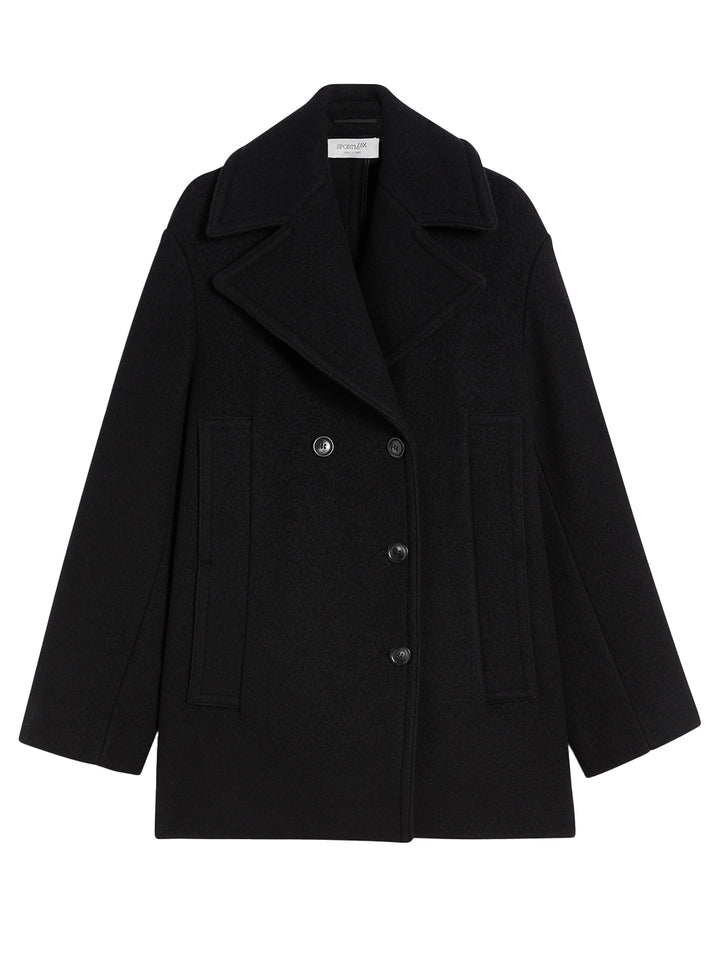 Sportmax Double breasted & peacoat - Nero | 6ab703a86a69dcf72e8360b19bd67392eacc2dde