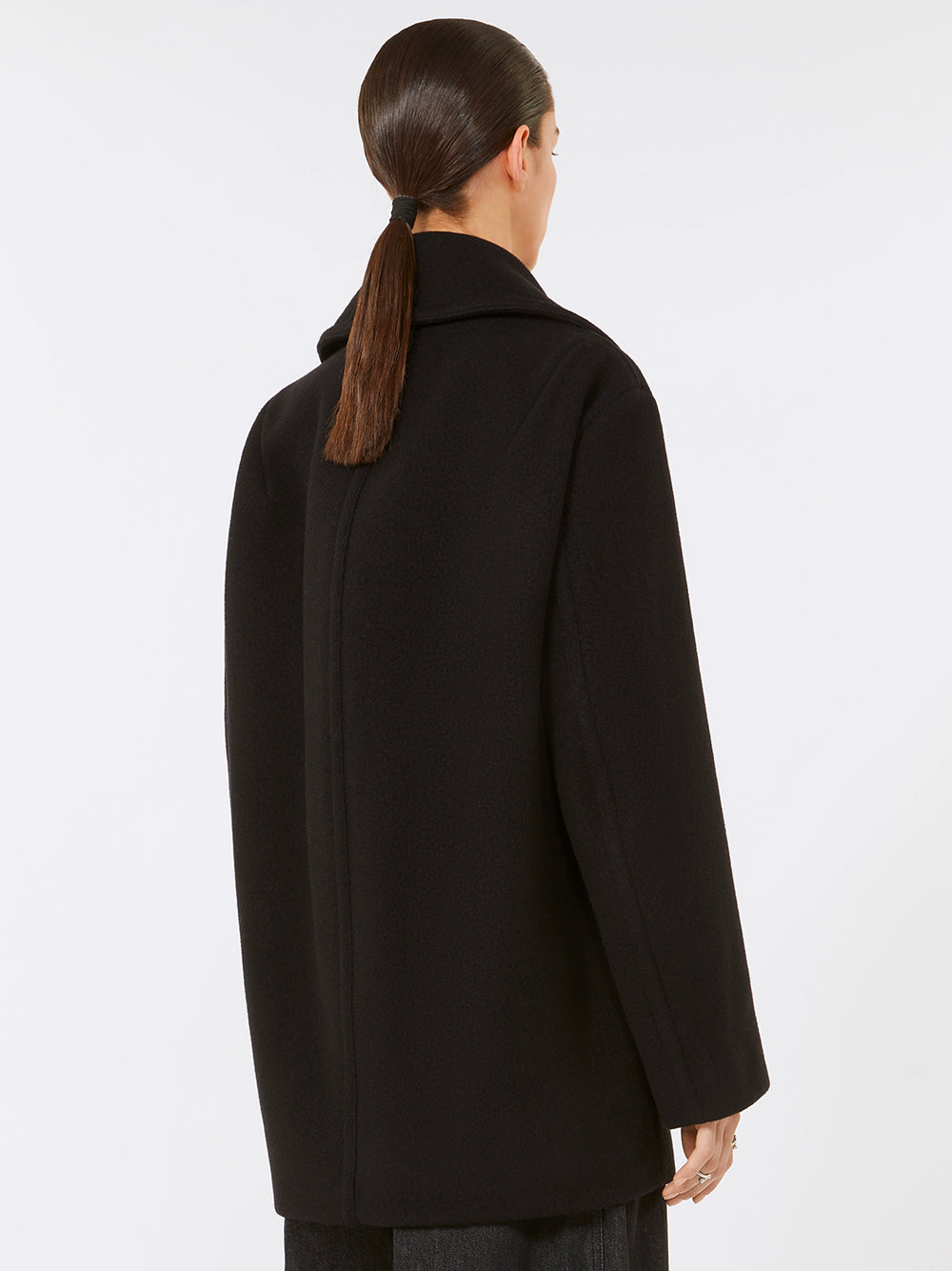 Sportmax Double breasted & peacoat - Nero | d326889f2ca1269cfa0c6a3753bea60616ebdcd6