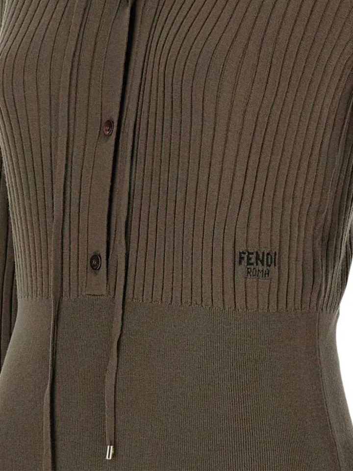 Fendi Polo neck - Marrone | f2d8b3f561d1161003813136deca77b71ba5f952
