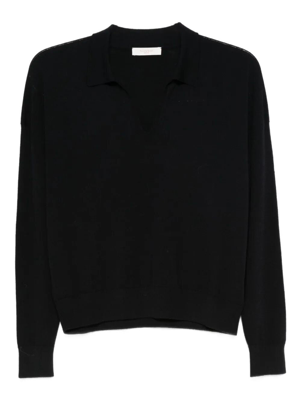 Zanone Polo neck - Nero | 4ed0fb8511c4418eb392dcaf60ff55aae4fad9a8