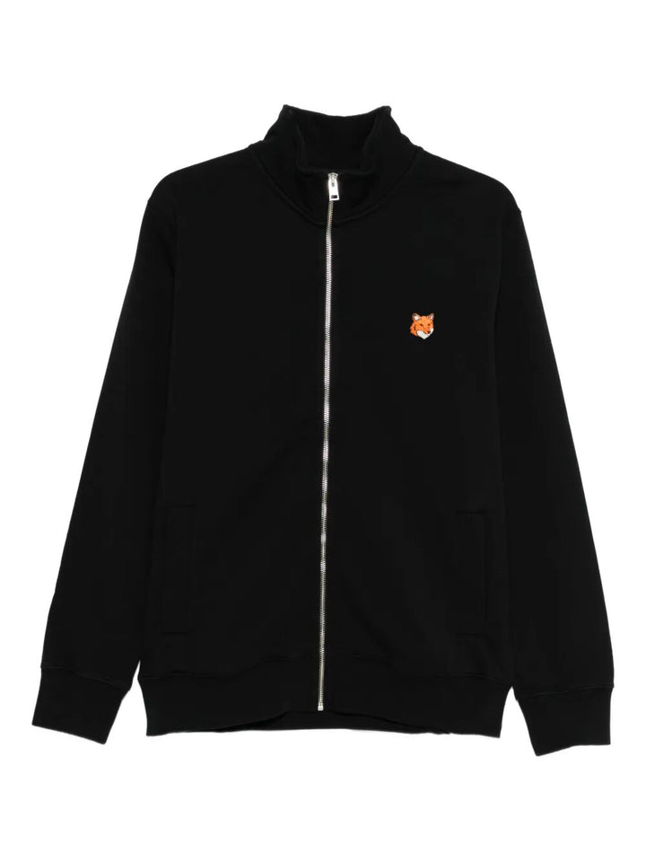 Maison KitsunÉ Full zip - Nero | 9012f3959630a488732547dc8a4e3e9132e4f242