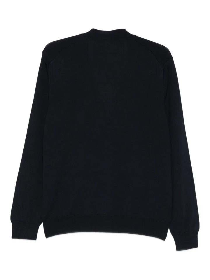 Maison KitsunÉ Cardigan - Blu | 5d9b0963471ac1f5dbaa984f35e3bbb06b7dc7e4