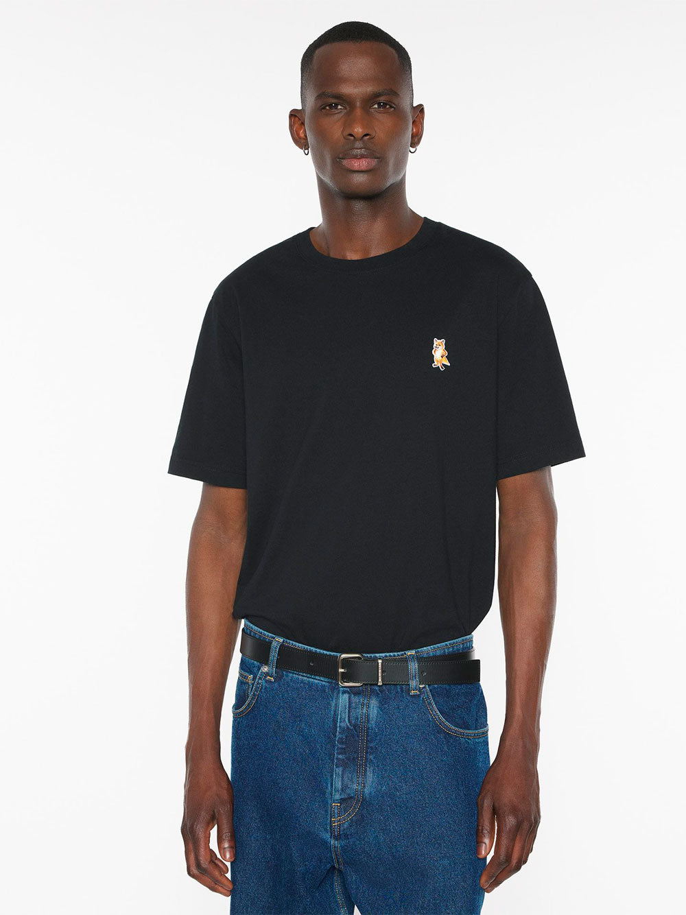 Maison KitsunÉ T-shirts - Nero | 45a4b9c1c7fdc7b4a3f093a1d588de395f49a375