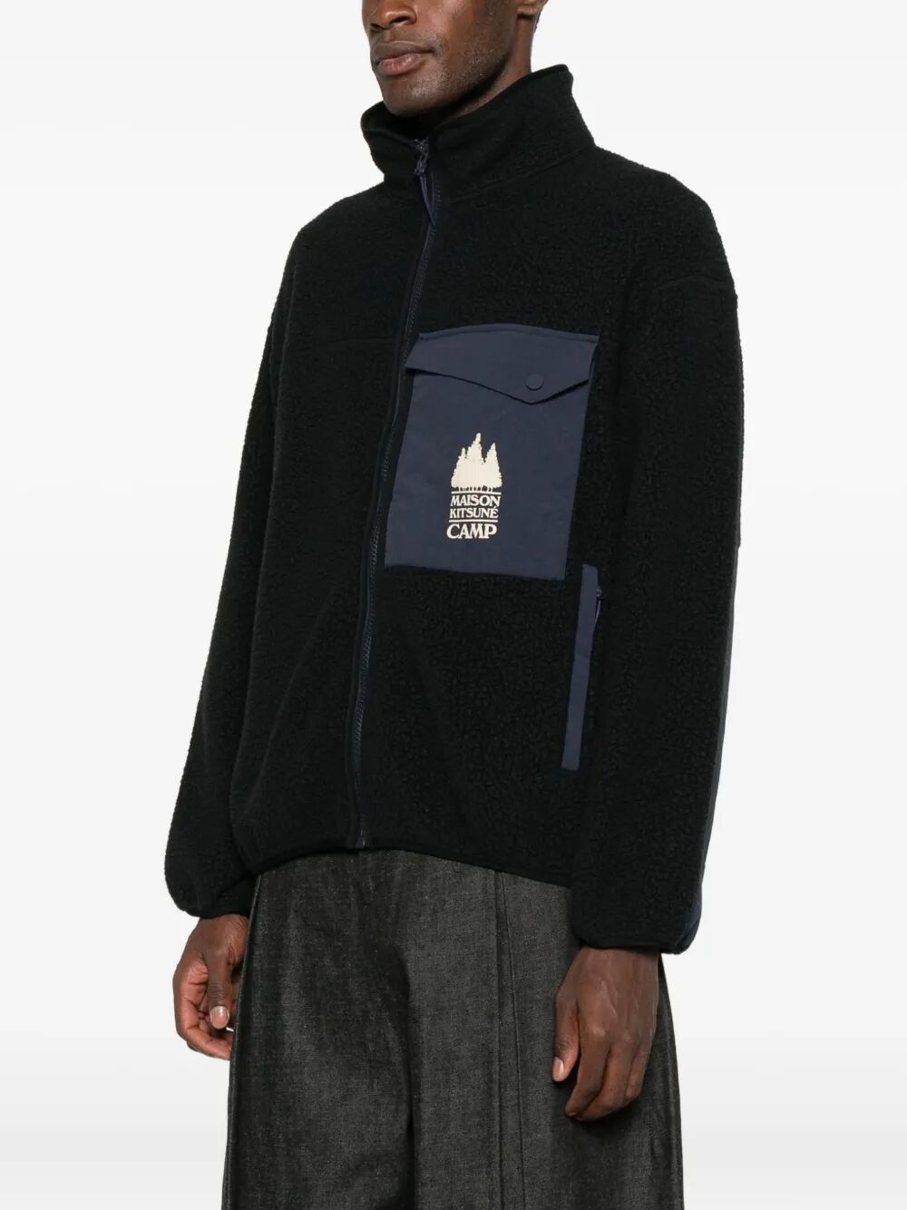 Maison KitsunÉ Sport jackets & wind breakers - Nero | ad795dec29648446888e343bf36a2c3e0297f9aa