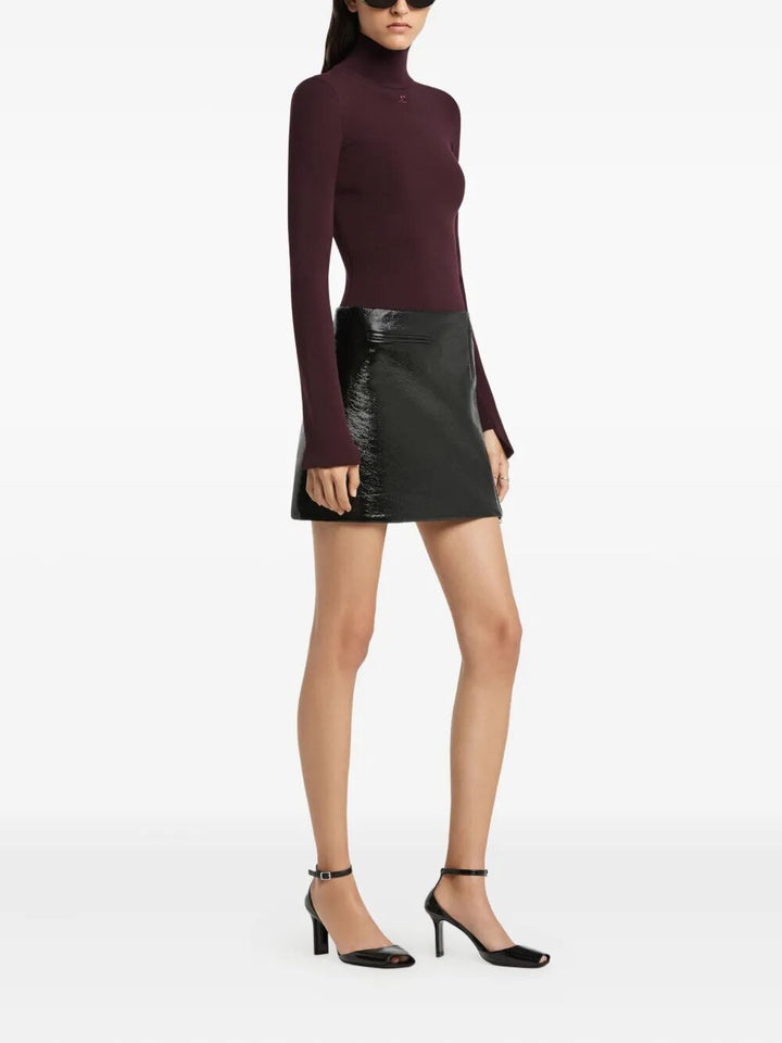 Courreges Mini skirts - Nero | 91a0a34ce7e41f415c845e17ef3335e51fb8c249