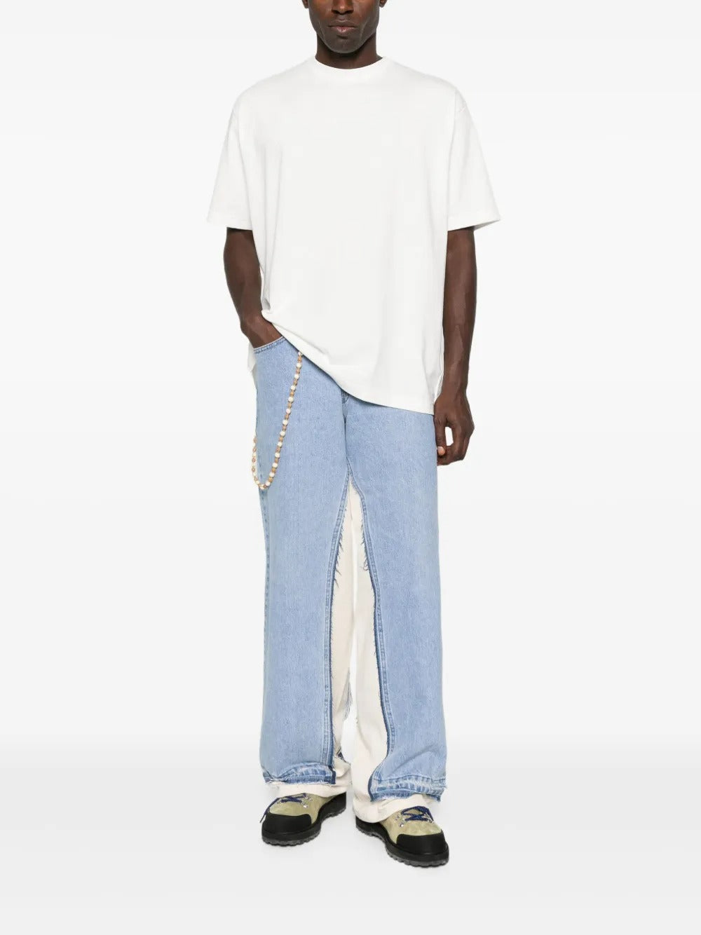 Junya Watanabe Comme Dg T-shirts - Bianco | 50c2290788c7d41d5ec89f16bdc8a46b420af4db