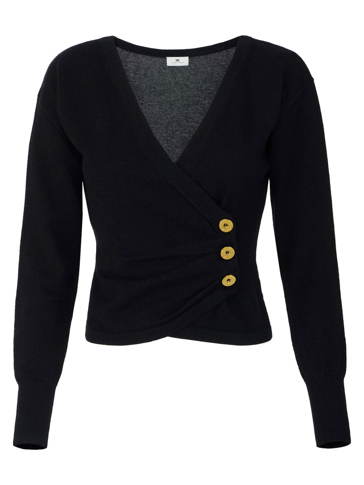 Elisabetta Franchi Cardigan - Nero | 948d39f3fb2aa0d1afe854ffdb1adec4dc8cd5ed