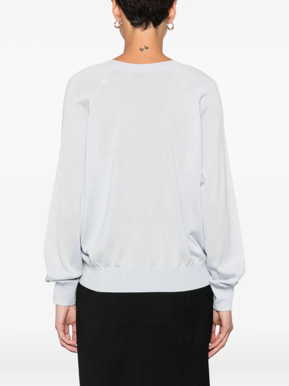 Elisabetta Franchi V neck - Blu | 15ff8a93d07ec296c84c03a6fb6095ebd55224de