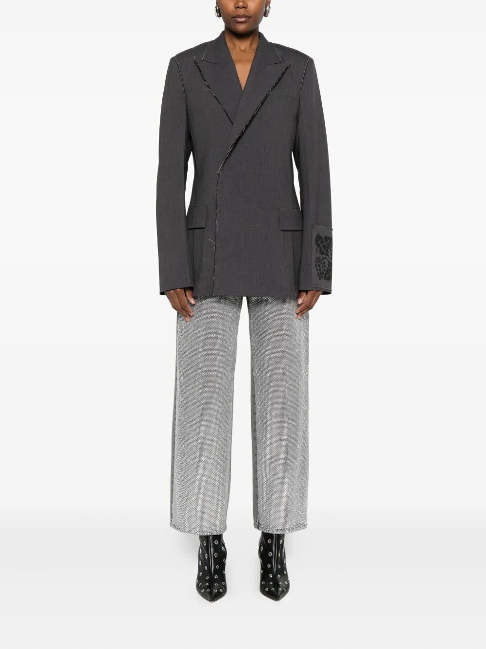 Federico Cina Blazer - Grey | b4ec406d5c34e6cfcf55d67146052a3331ff6e6a