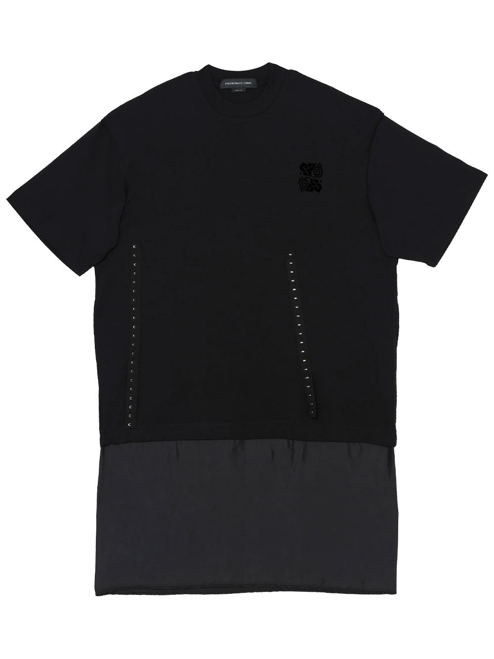 Federico Cina Mini dresses - Nero | 2093c1fafb966f5dace967be952500d7bf3bda0c