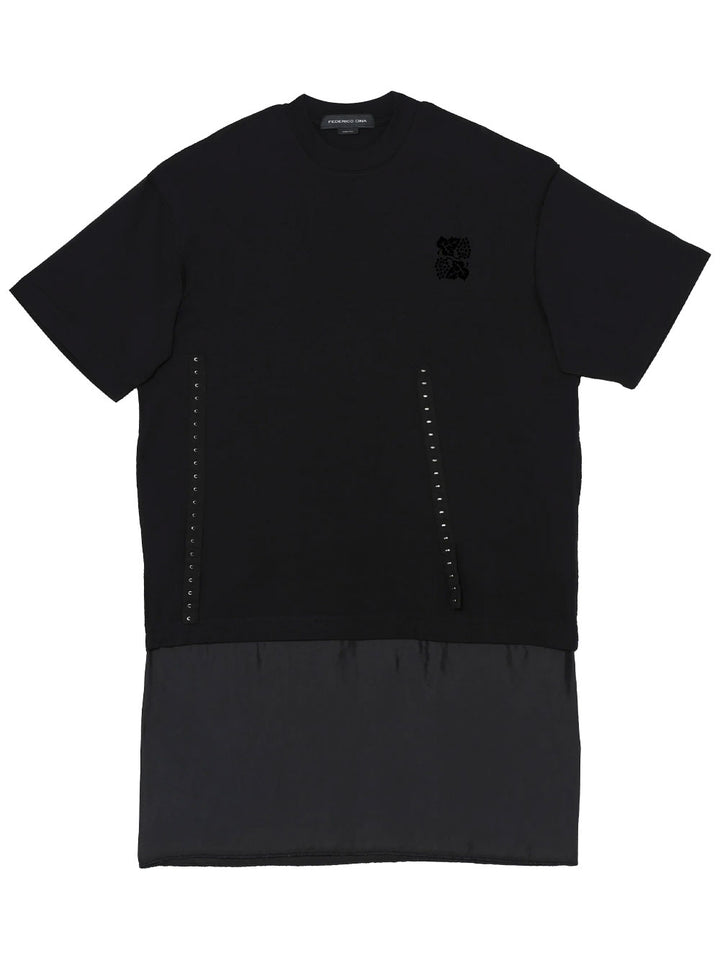 Federico Cina Mini dresses - Nero | 2093c1fafb966f5dace967be952500d7bf3bda0c